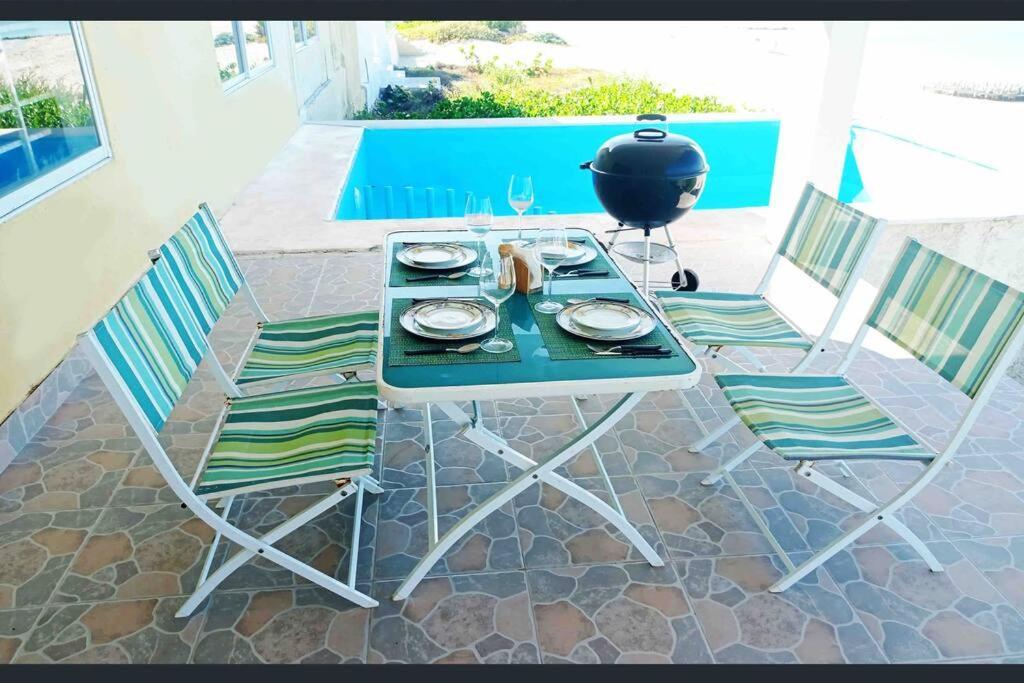 La Casa Amarilla Frente Al Mar Villa Chelem Ngoại thất bức ảnh