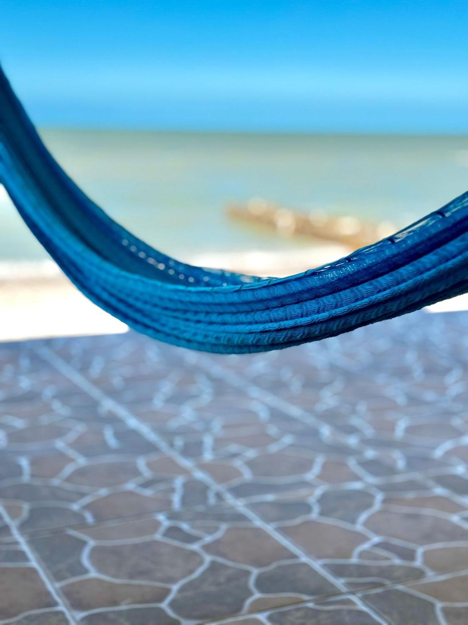 La Casa Amarilla Frente Al Mar Villa Chelem Ngoại thất bức ảnh